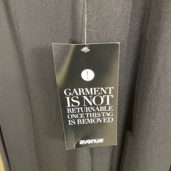 AVENUE Madeline Maxi Dress Black plus size 18 20 2X new!!! - Picture 6 of 9